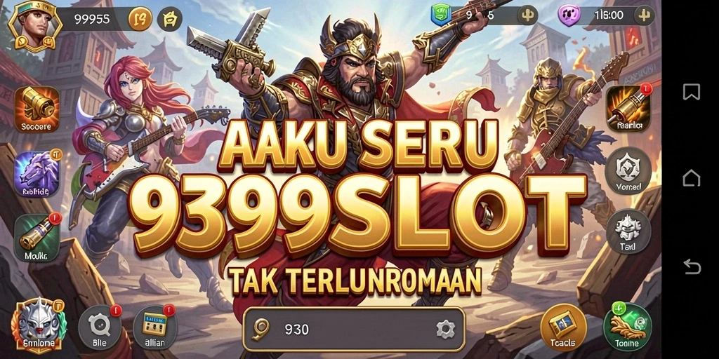 Screenshot menampilkan gameplay seru 9399SLOT dengan aksi yang intens.