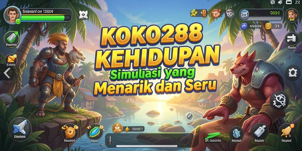Tampilan gameplay KOKO288 yang menakjubkan dan interaktive.