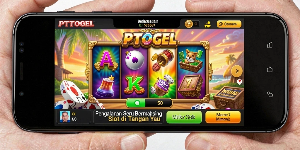 Tampilan menarik dari gameplay Slot di PTTOGEL.
