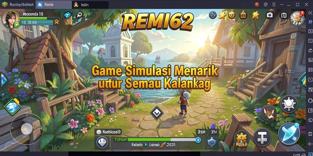 Tampilan menarik dari gameplay <strong>REMI62</strong> yang penuh warna.