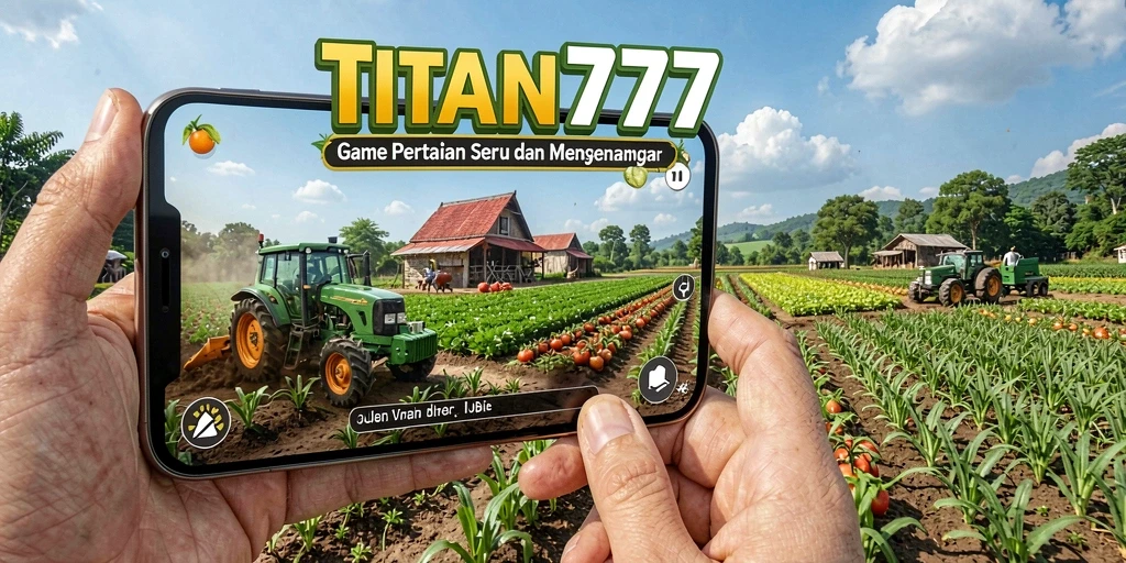 Tampilan gameplay menarik dalam game Farming TITAN777.