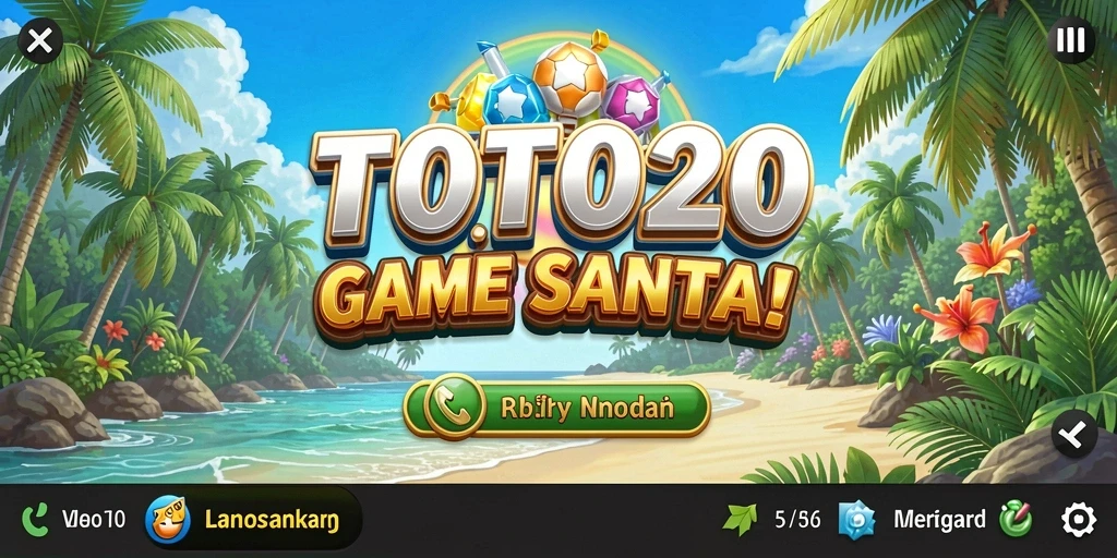 Screenshot gameplay TOTO20 menunjukkan momen menyenangkan saat bermain.