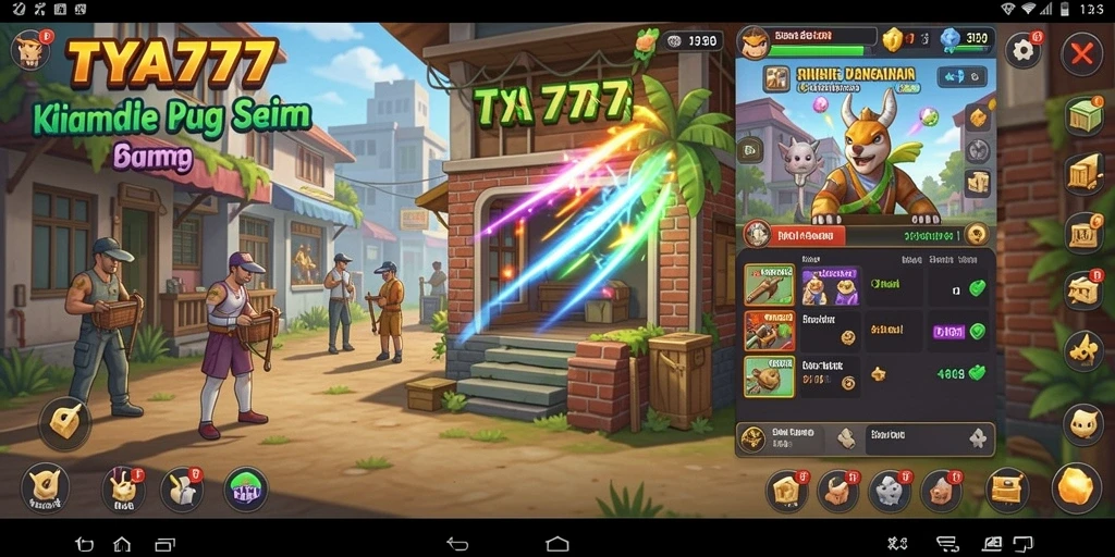 Tampilan gameplay <strong>Idle</strong> yang menarik dan penuh warna di <strong>TYA777</strong>.